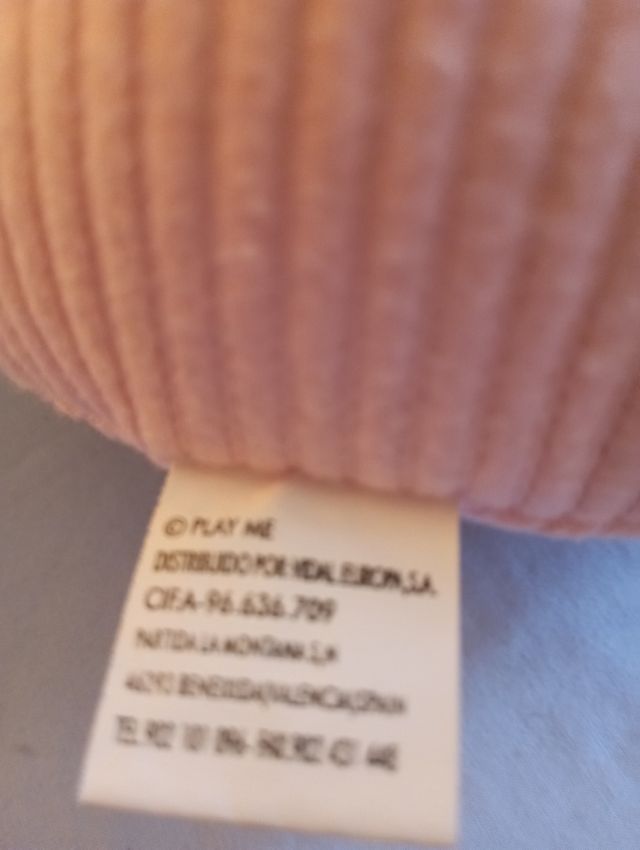 Peluche de  Vaca rosa