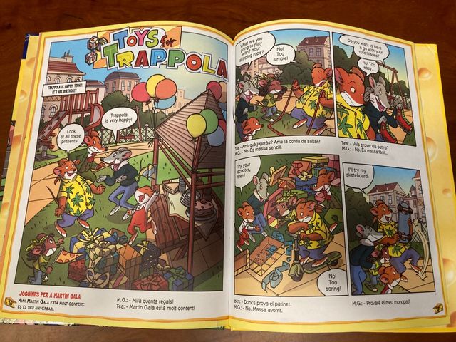 Comic Geronimo Stilton en ingles
