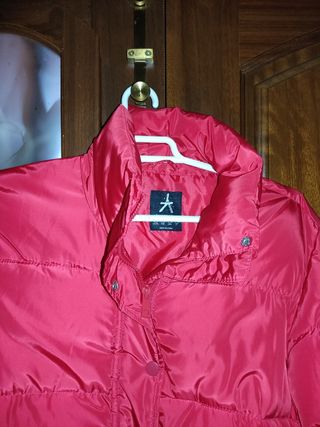 Cazadora acolchada roja!