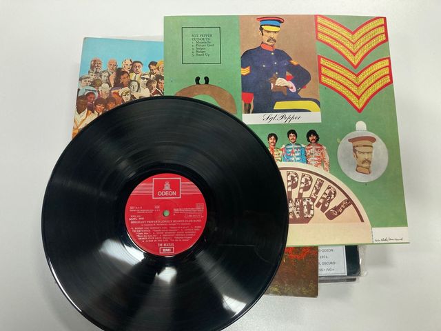 THE BEATLES. Rareza. Sgt. pepper. Mono. España.