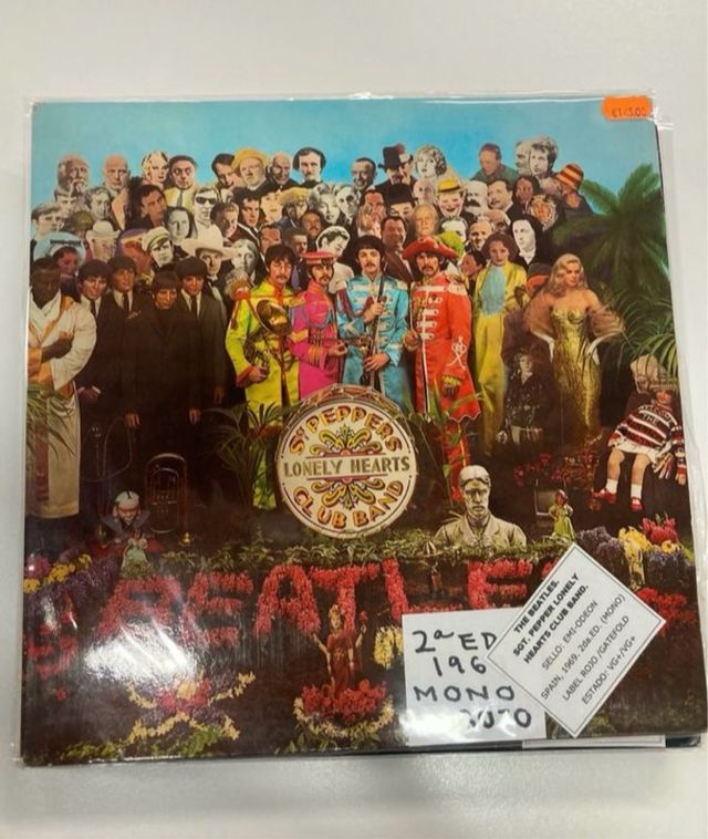 THE BEATLES. Rareza. Sgt. pepper. Mono. España.