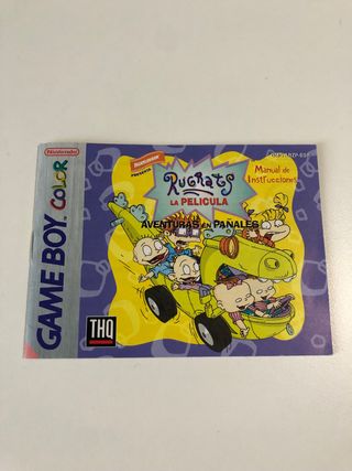 MANUAL RUGRATS GAMEBOY COLOR