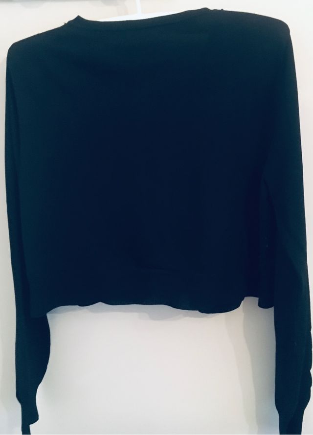 VESTIDO DE CREPE Y CHAQUETA LENTEJUELAS.