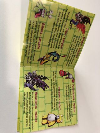 Manual DIGIMON (tamagotchi)