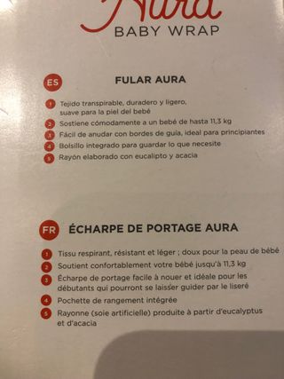 Fular portabebé Ergobaby