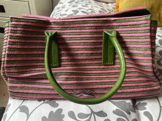 Bolso rafia Bimba y Lola