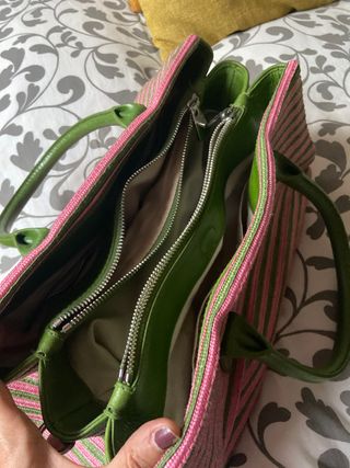 Bolso rafia Bimba y Lola