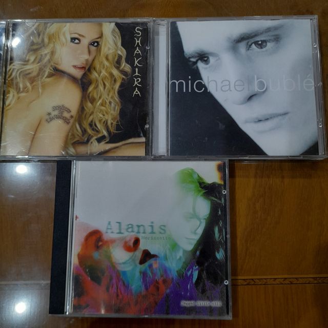 Pack 3 Cd Musica Shakira, Bublé, Morissette