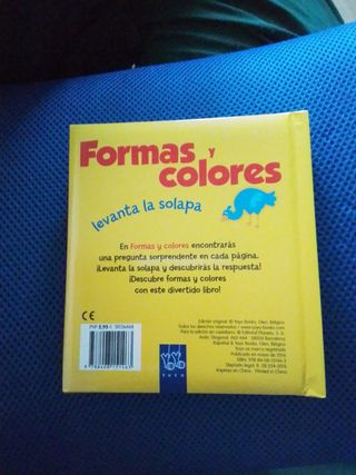 Formas y colores. Levanta la solapa