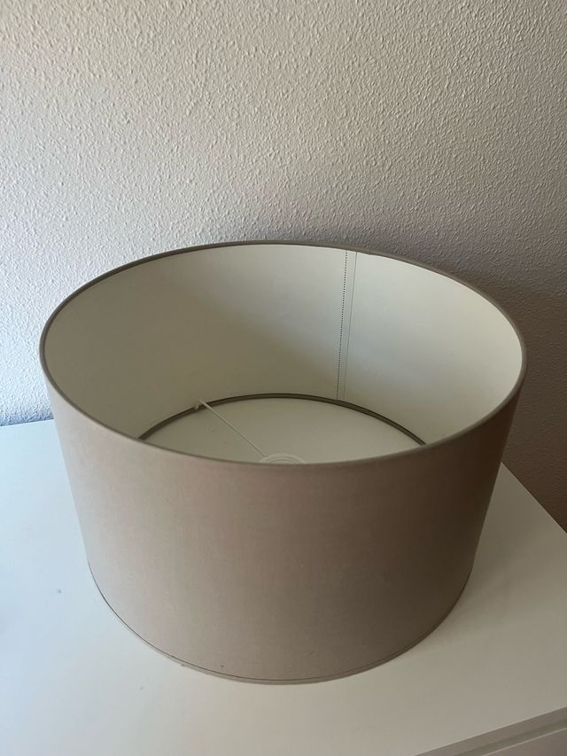 Lampara de pie inclinada acero