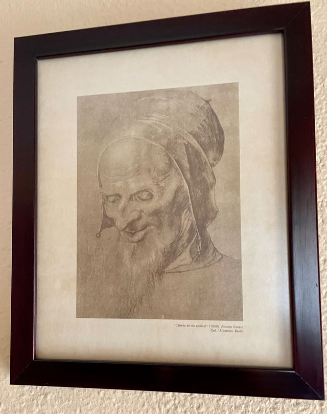 Lote 4 cuadros láminas enmarcadas