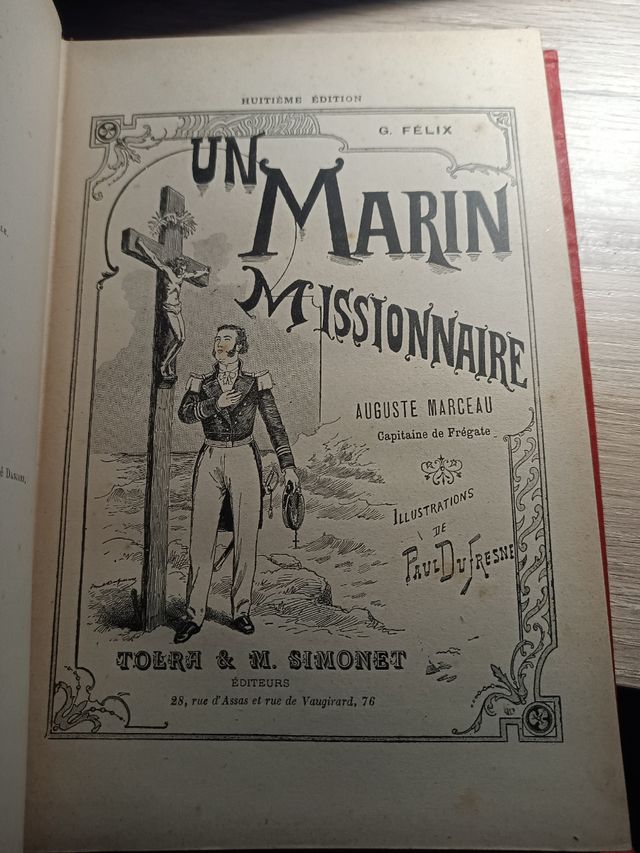 Libro Un Marin Missionnaire 1910