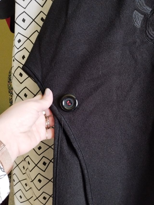 Poncho con capucha Desigual