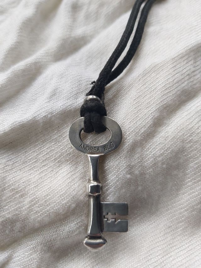 colgante unisex andrea blu