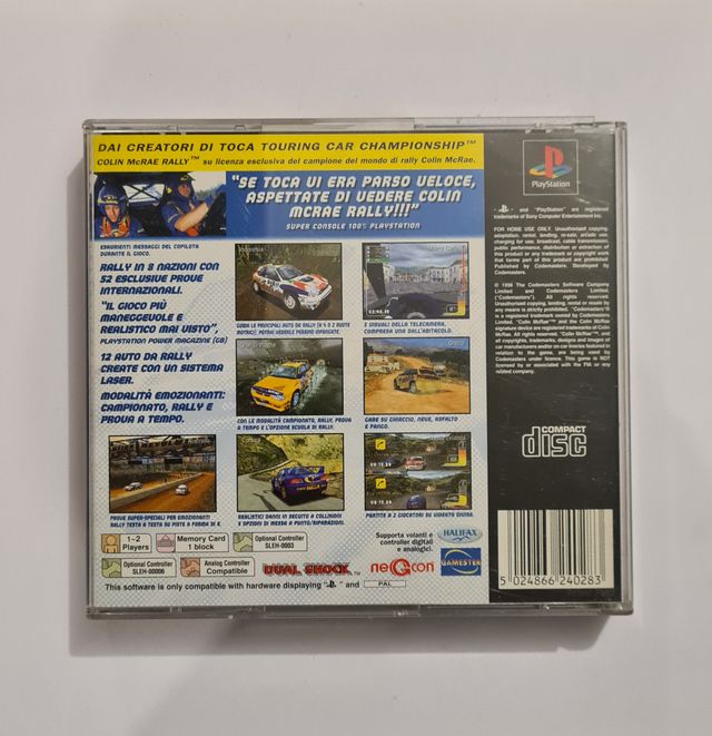 Colin Mcrae Rally Playstation 1