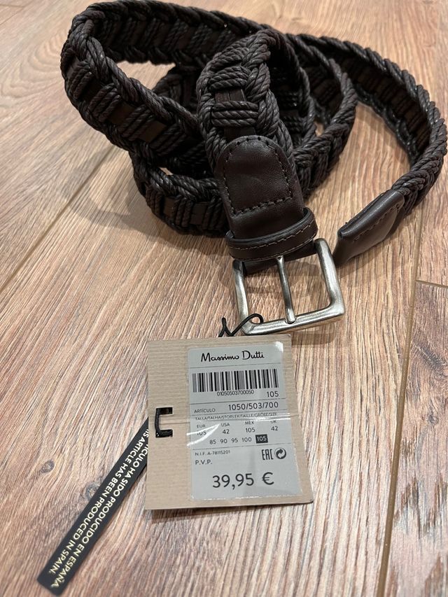 Cinturón Massimo Dutti