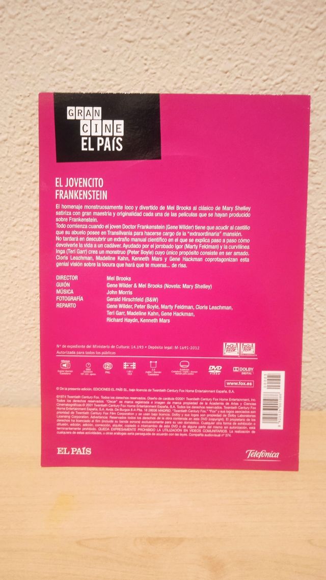 El jovencito Frankenstein