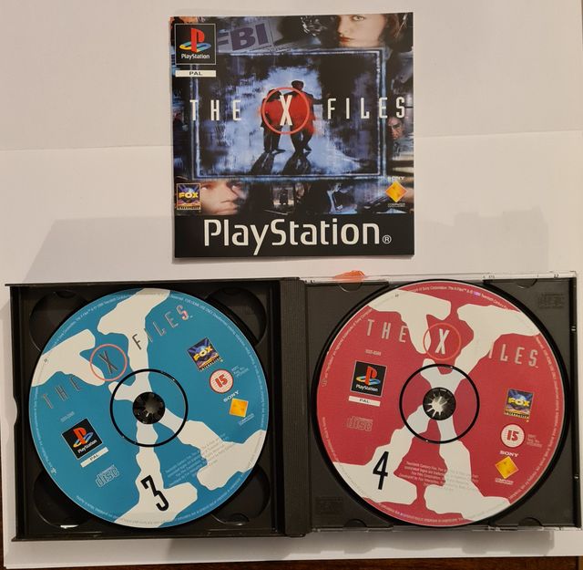 The X-Files 4 Disc Playstation 1