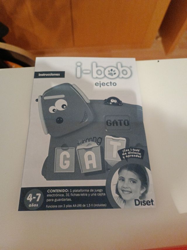 Juego educativo I-bob ejecto Diset