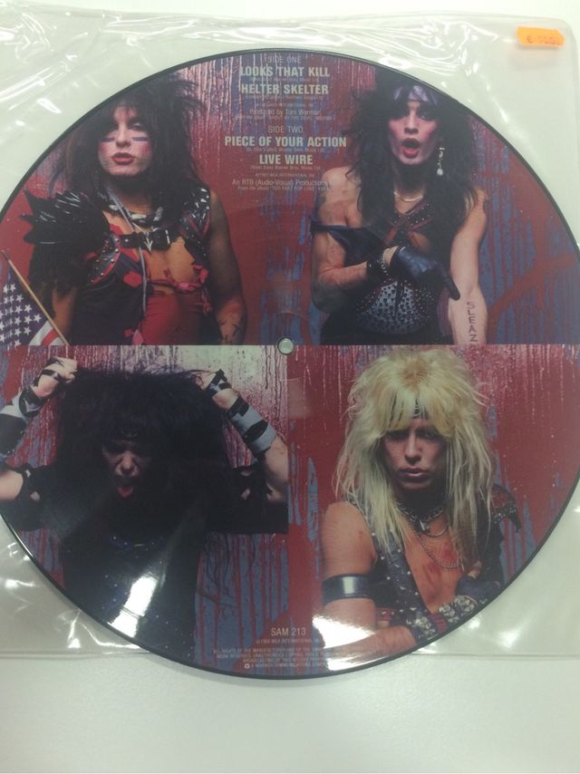 MOTLEY CRÜE. Picture disc.