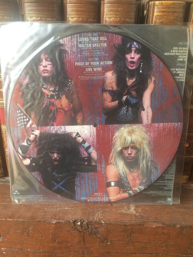 MOTLEY CRÜE. Picture disc.