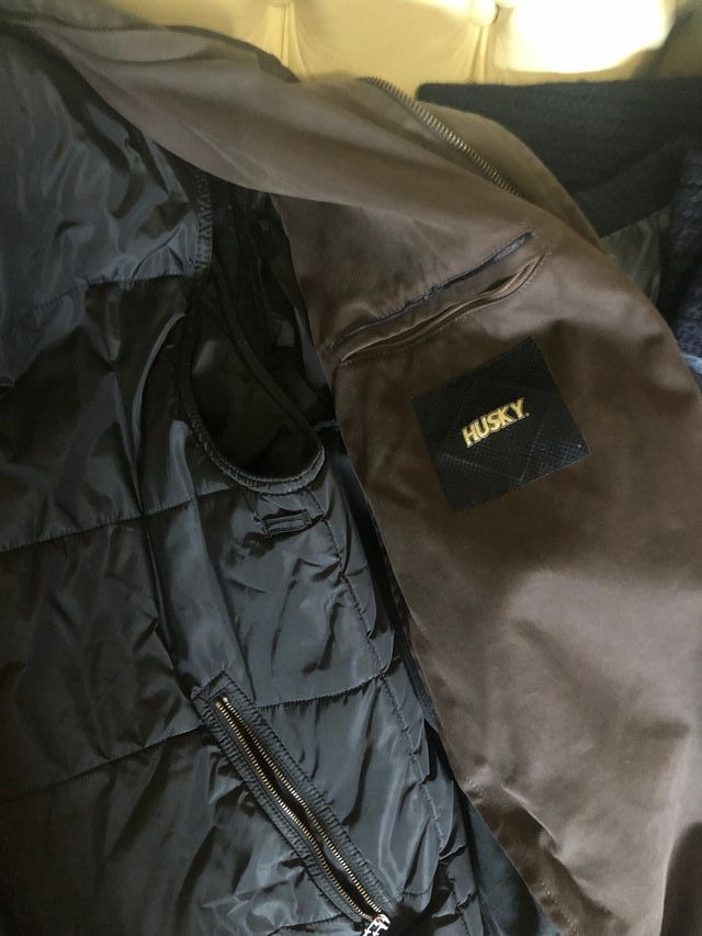 Giaccone impermeabile con piumino interno