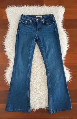 Zara jeans bootcut vaquero acampanado