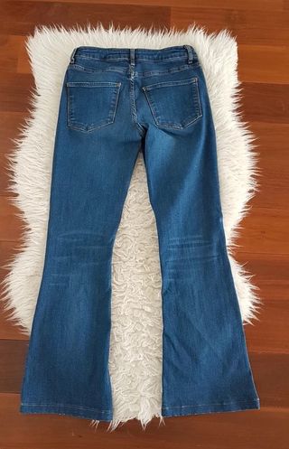 Zara jeans bootcut vaquero acampanado
