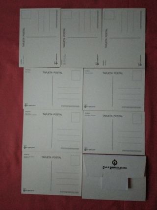 8 POSTALES ANTIGUAS PALENCIA REPRODUCCIÓN III 