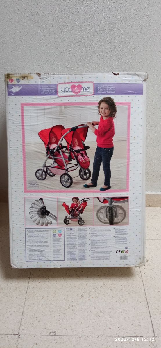 Sillita paseo gemelos