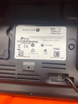 Telefoni centralino Alcatel Lucent 4039 e 4029