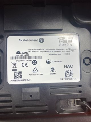 Telefoni centralino Alcatel Lucent 4039 e 4029