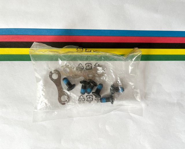 6 Tornillos de disco con seguros