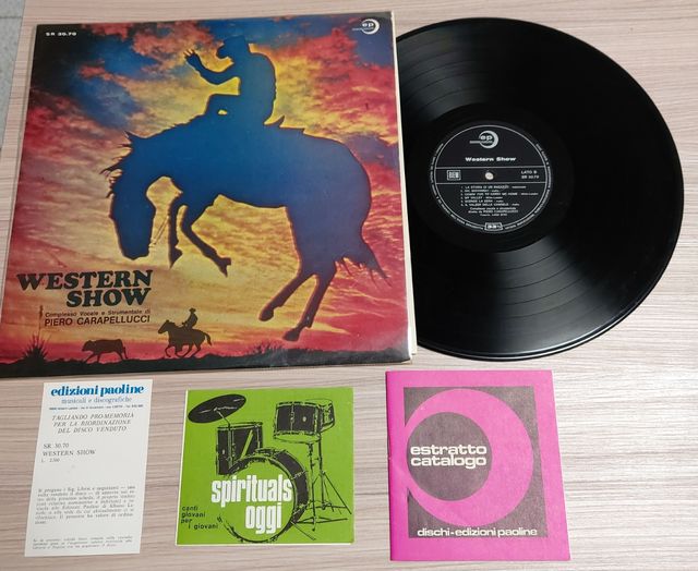 Vinile Western Show 33 giri