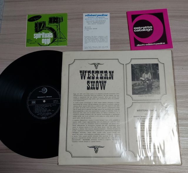 Vinile Western Show 33 giri