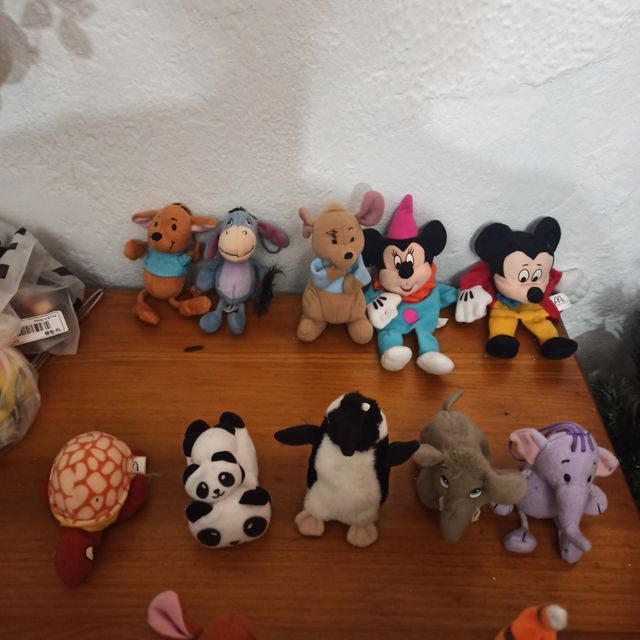 colección peluches, muñecos Macdonald
