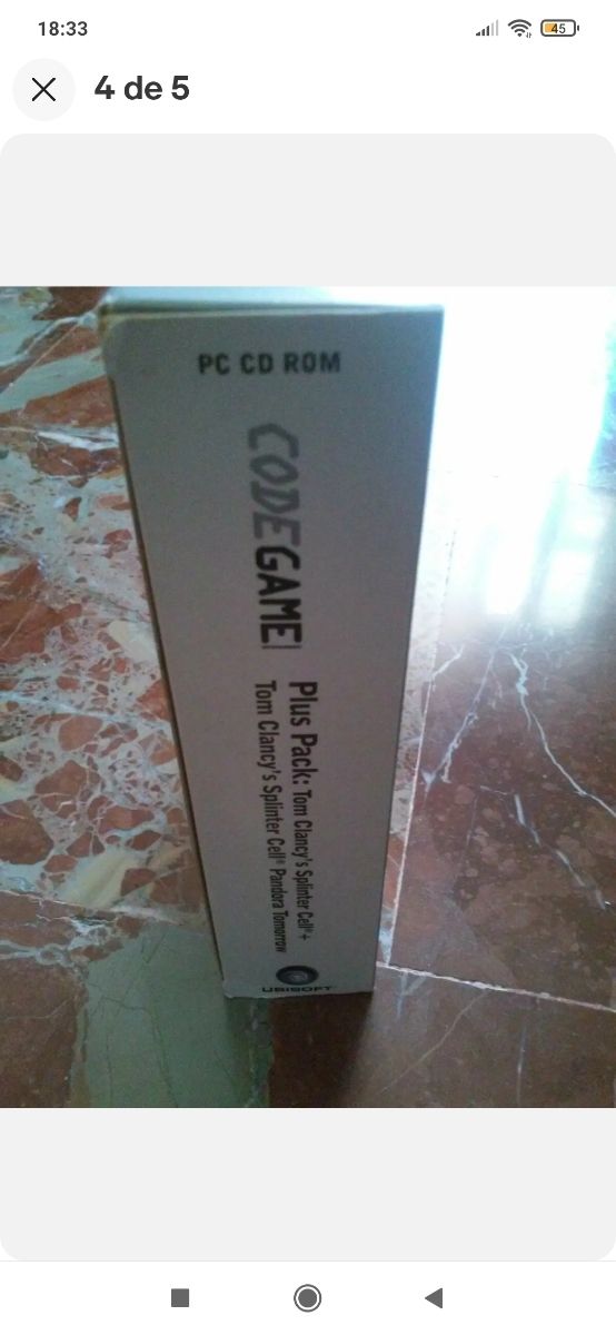 Tom Clancy´s SPLINTER CELL + PANDORA TOMORROW- PC