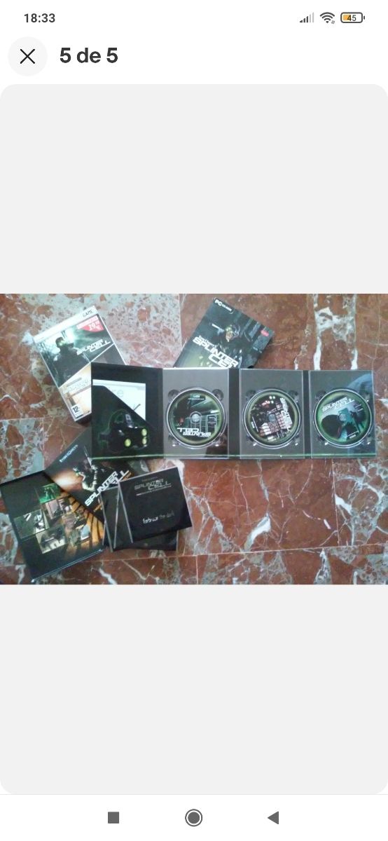 Tom Clancy´s SPLINTER CELL + PANDORA TOMORROW- PC