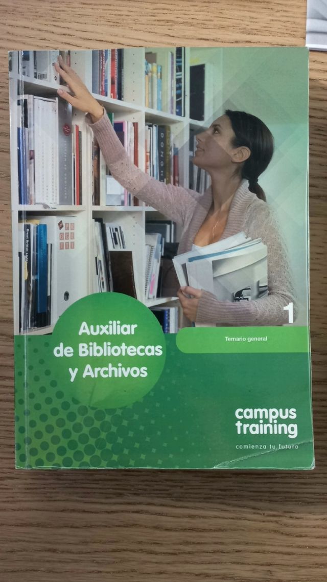 Libros oposiciones auxiliar de biblioteca