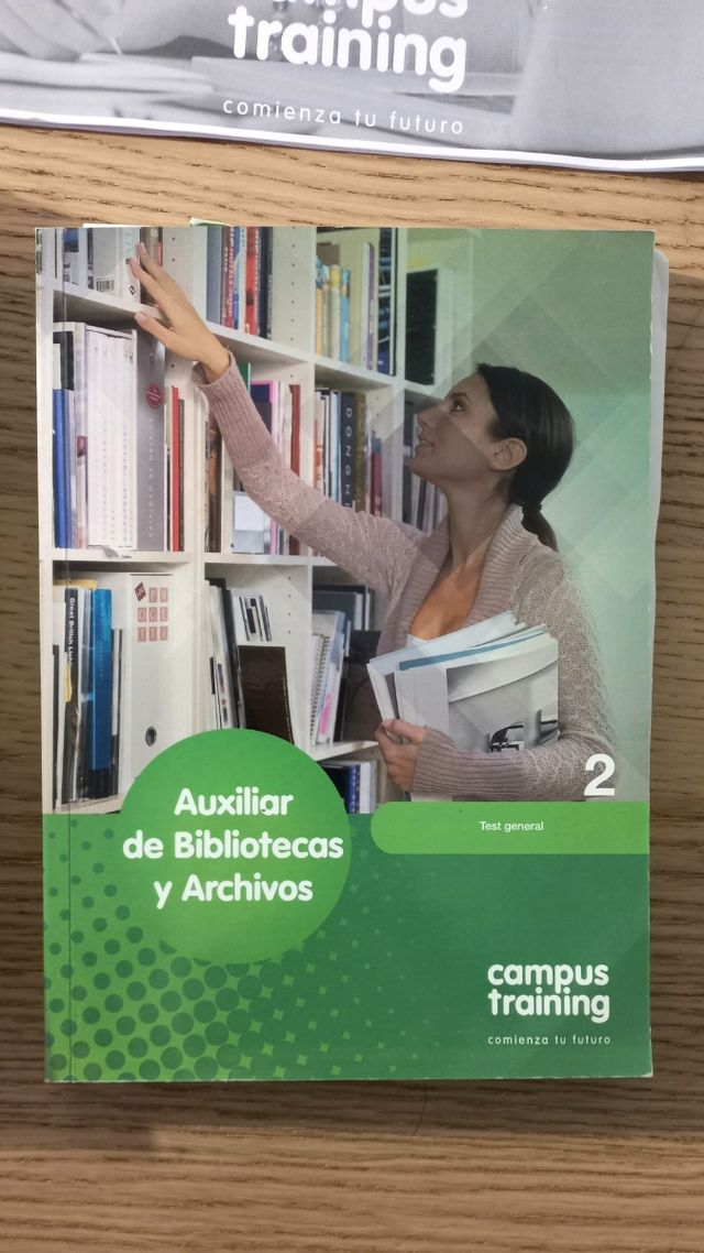 Libros oposiciones auxiliar de biblioteca