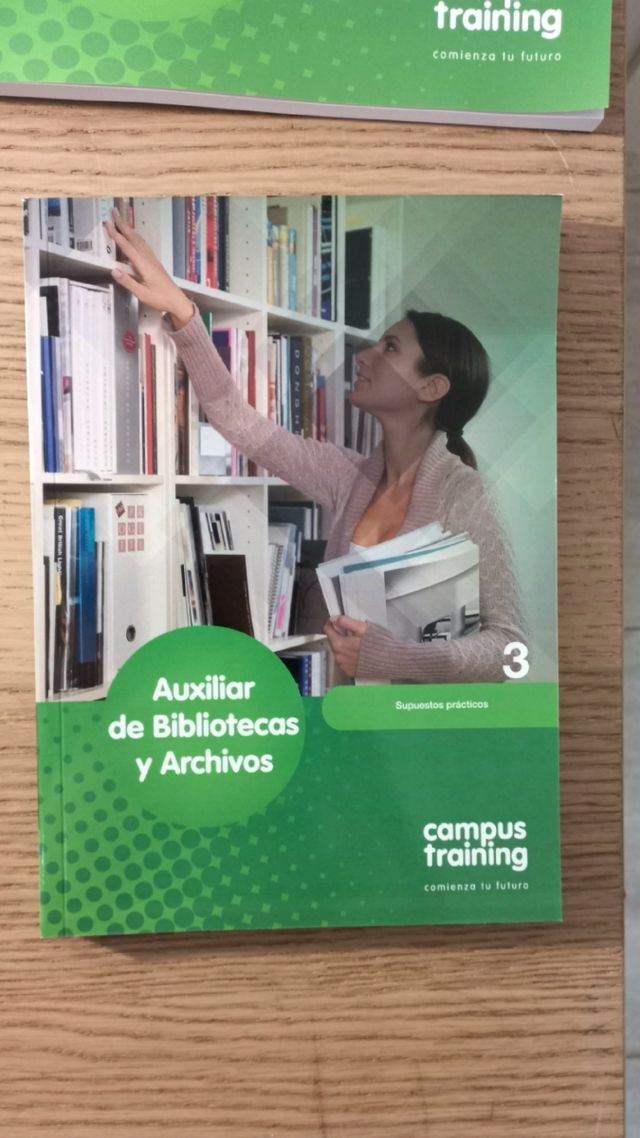 Libros oposiciones auxiliar de biblioteca