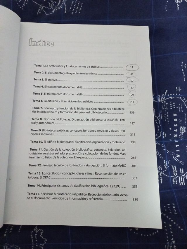 Libros oposiciones auxiliar de biblioteca