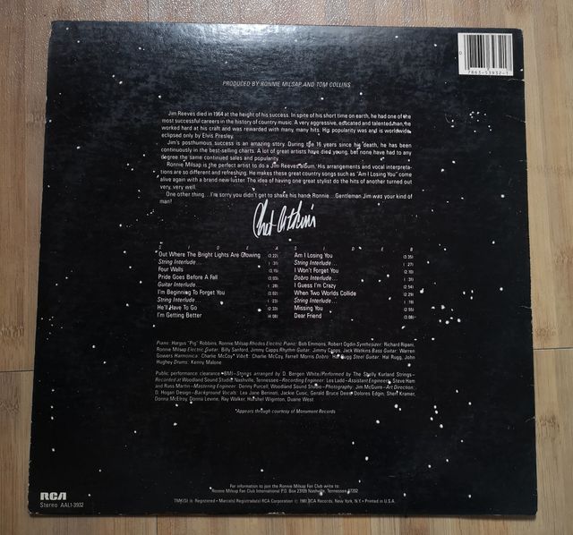 Disco vinilo Ronnie Milsap