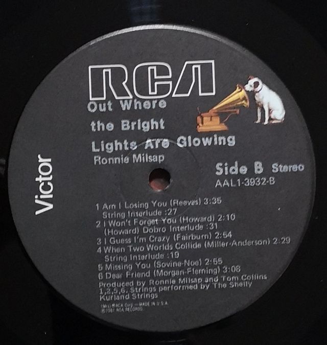 Disco vinilo Ronnie Milsap