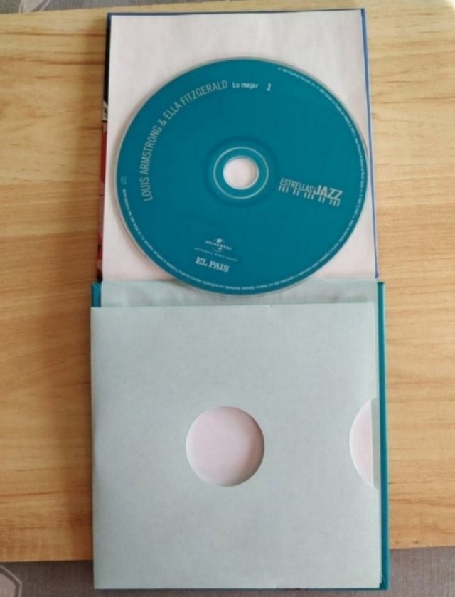 Libro-cd "Louis Armstrong & Ella Fitzgerald"