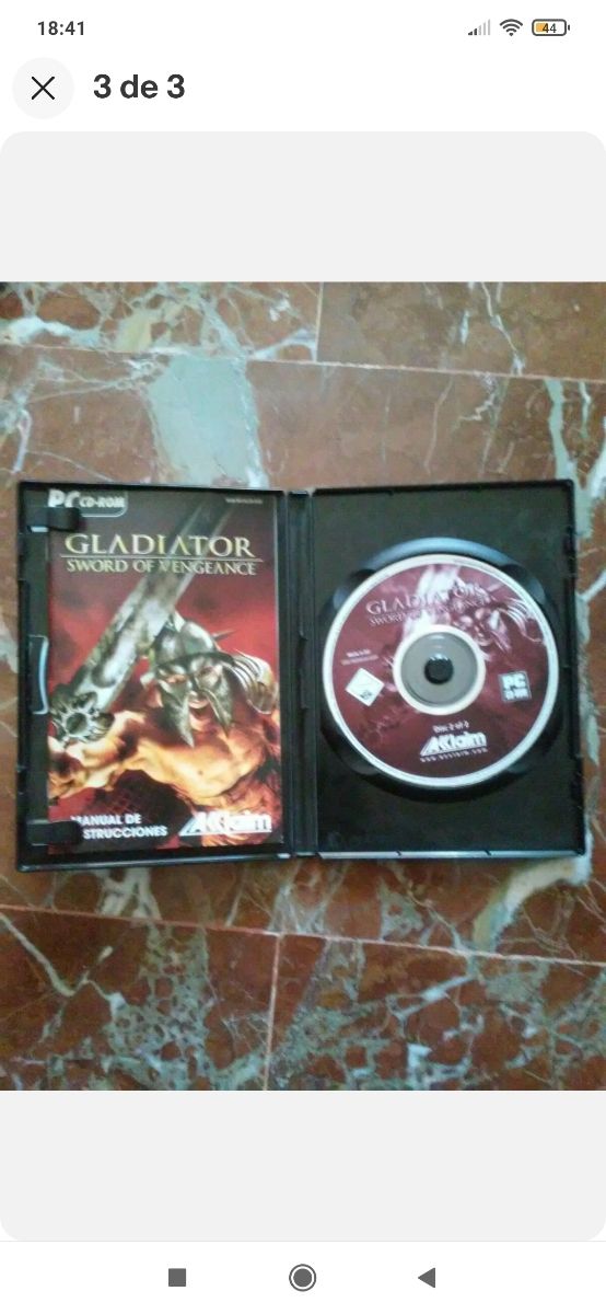 GLADIATOR - Sword of Vengeance- juego PC - Cdrom