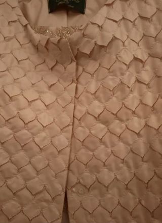 Vestido de fiesta largo con chaqueta