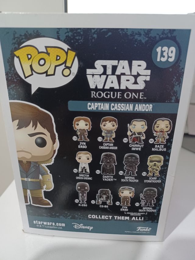 Funko Pop Capitán Cassian Andor Rogue One