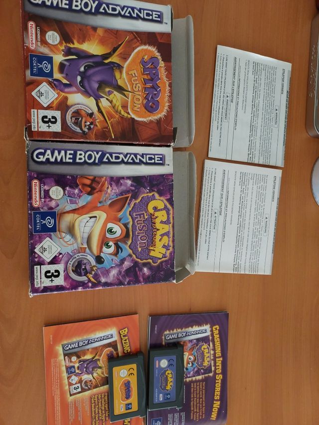 Crash Fusion GBA completo