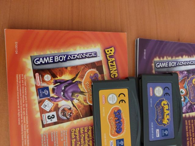 Crash Fusion GBA completo